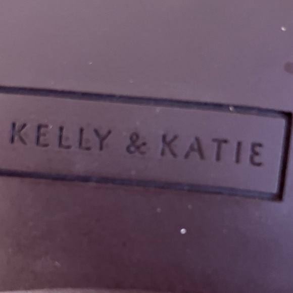 Kelly & Katie Taupe Textured Loafers - Picture 5 of 7